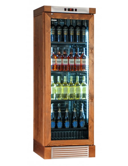 Frigorifero per Vino in Legno Massello Colore Noce - CLW420L NOCE
