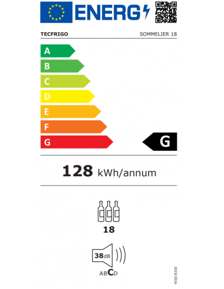 Cantinetta Vino da Incasso Porta Vetro 3 Griglie Legno SOMMELIER18