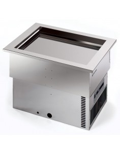 Vasca Refrigerata da Incasso Pasticceria Piano Inox 60x40 ARMONIA64/1