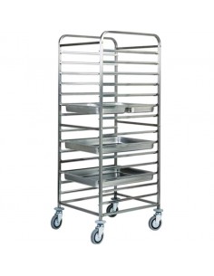 Carrello Porta Teglie Inox...
