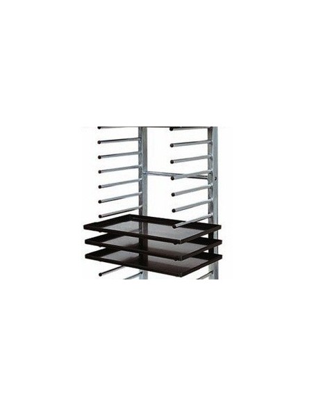 Carrello Portateglie Inox Capacità 20 Teglie - CA1480