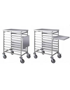 Carrello Acciaio Inox Porta...