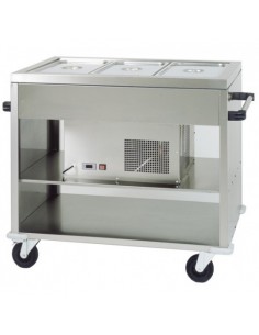 Carrello di Servizio Refrigerato Inox 3GN 1/1 - CAR2779