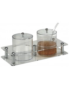 Porta Yogurt e Marmellata - 2 Contenitori da 150 mm - 39848-2