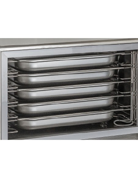 Abbattitore di Temperatura RF50A Capacità 5 Teglie GN1/1 o 60x40