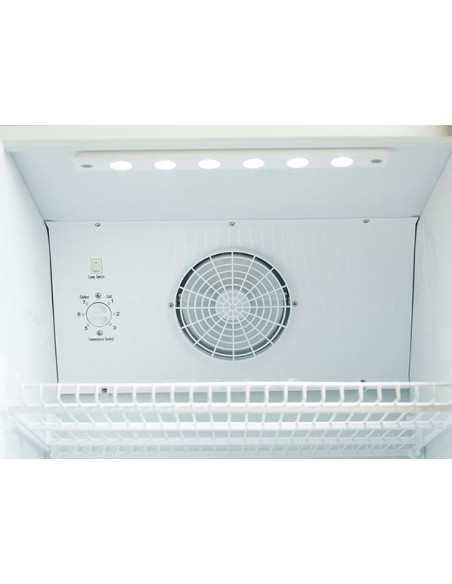 Frigorifero Bevande Bianco Opalina e Led Capacità 300Lt