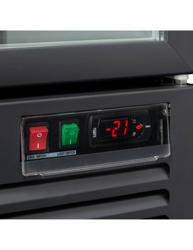 Congelatore Verticale Ventilato - Nero - Capacità 560 Lt - RFG750