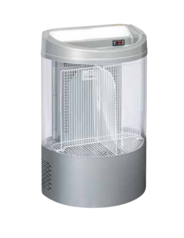 Frigorifero Bevande Pozzetto Acciaio Grigio Capacità 110Lt - FT110