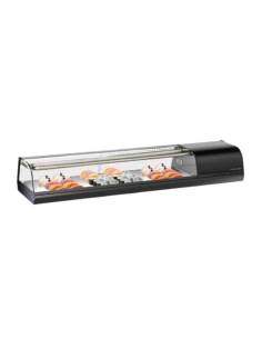 Vetrina Sushi Copertura Rettangolare Dimensione 1447x357x240h mm