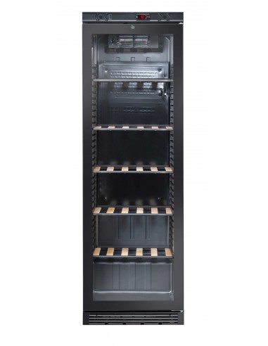 Frigorifero Vino Nero 5 Ripiani Dimensione 595x595x1848h mm