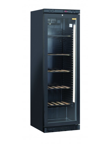 Frigorifero Vino Nero 5 Ripiani Dimensione 595x595x1848h mm