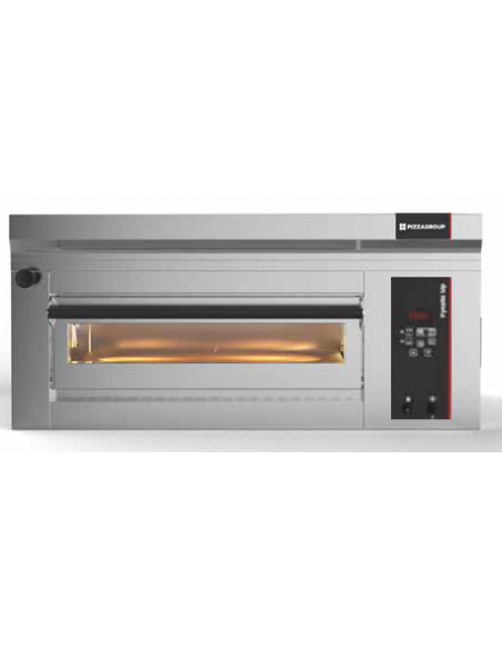 Forno Pizza Elettrico Digitale Temp: 450° C 4 Pizze - PY D4