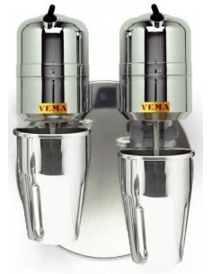 Frullatore Frappè da Muro  FL2022/L 2 Bicchieri Inox 800 ml