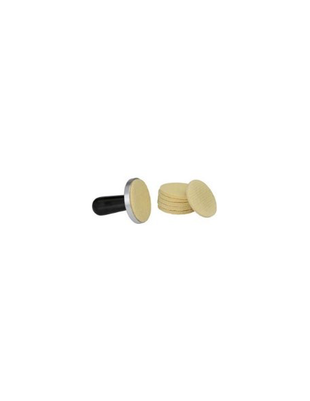 Tampone + Kit 10 Feltri per ricambi tampone Piastre Crepes