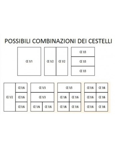 Cestello 1/1 per Cuocipasta Fimar CPM30 - CPM30M - CPM30DM - CE11FM