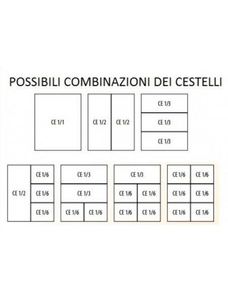 Cestello 1/1 per Cuocipasta Fimar CPM30 - CPM30M - CPM30DM - CE11FM