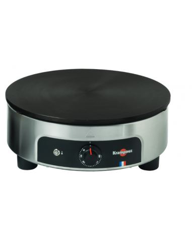 Crepiera Elettrica Piastra in Ghisa EST35T Diametro 35 cm 2500 W