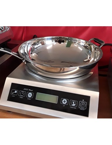 Piastra Induzione per Pentole Wok - Diametro Piano 29 cm - INDW350K