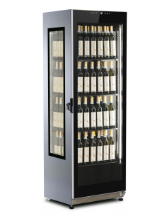 Vetrina Frigo per Vino Esterno Inox 4 Griglie - WINECLASS
