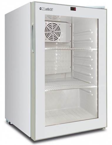 Frigorifero Bibite Bianco da Banco - Porta Vetro - 70 Lt - CL70FL