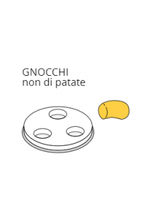 Trafila per Macchine Pasta Fresca - Gnocchi Ø 12 mm