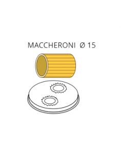 Trafila Macchina Pasta Fresca FIMAR - Ø 15 mm Maccheroni
