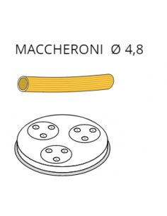 Trafila per Macchine Pasta Fresca - Ø 4,8 mm Maccheroni