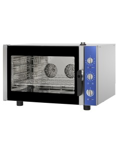 Forno a Convezione Elettrico AWM40 con Vapore 4 Teglie 60x40 / GN1/1