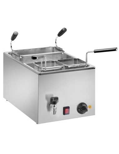 Cuocipasta Elettrico Professionale Amitek da Banco – 3 Cestelli in Acciaio Inox AISI 316
