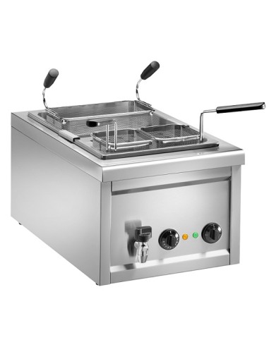 Cuocipasta Elettrico Inox AISI304 3 Cestelli Vasca 25 Lt - CC11
