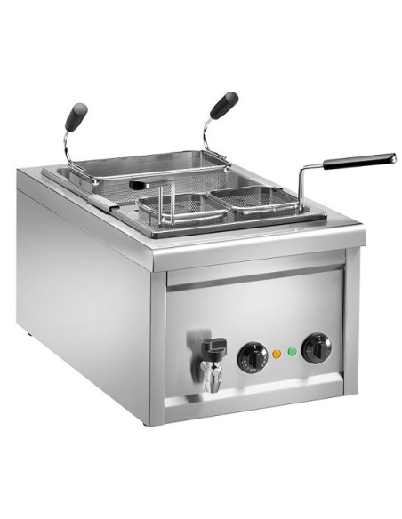 Cuocipasta Elettrico Inox AISI304 3 Cestelli Vasca 25 Lt - CC11