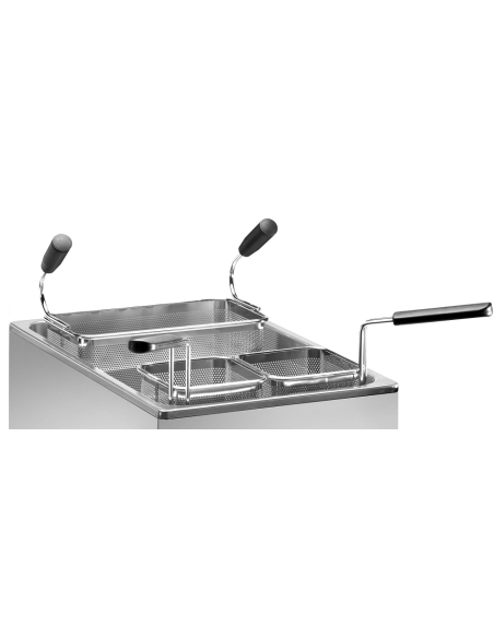 Cuocipasta Elettrico Professionale Amitek da Banco – 3 Cestelli in Acciaio Inox AISI 316