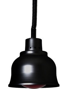 Lampada Riscaldante LB25W Alimenti Infrarossi Nera Luce Bianca