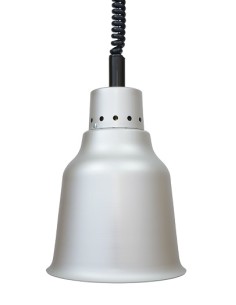 Lampada Riscaldante Alimenti Alluminio - Luce Bianca - LV25W