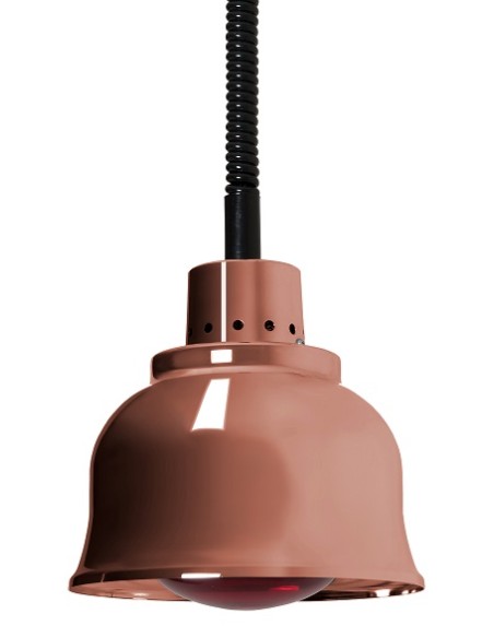 Lampada Riscaldante Alimenti  Rame Lucidato Luce Bianca - LR25W