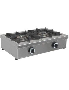 Piano Cottura 2 Fuochi a Gas Potenza 2x6500 W - FG650