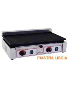 Piastra Cottura in Ghisa Base Liscia - cm 51x32x190 - PD1020LB