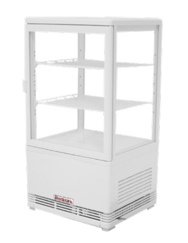 Vetrina Frigo Verticale Colore Bianco VRN58 2 Ripiani