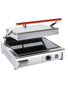 Piastra Elettrica in Vetroceramica Rigata con coperchio - PMV3015RR