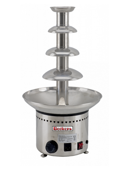 Fontana di Cioccolata Calda - Capacità Vasca 2,5 Kg - F4