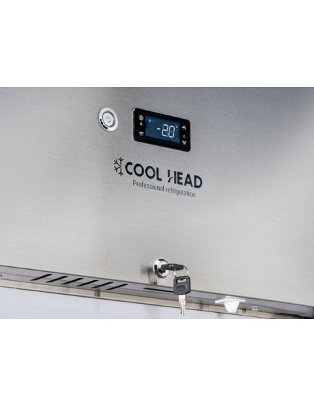 Armadio Frigo Verticale GN 2/1 in Acciaio Inox Capacità 546 Lt - QR6