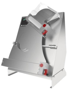 Stendipizza Due Coppia Rulli Obliqui - Diametro Pizza 26-43 cm - RM45A