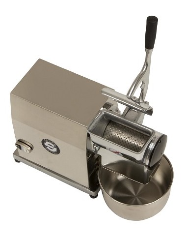Grattugia Elettrica Alluminio e Inox - Potenza 750 W - GRT12T