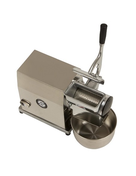 Grattugia Elettrica Alluminio e Inox - Potenza 750 W - GRT12T