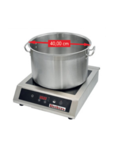 Piastra a Induzione da Banco Vetroceramica Diametro da 14 a 40 cm