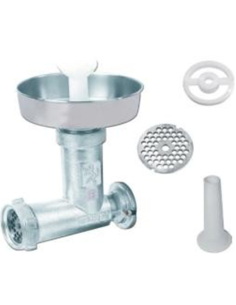 Accessorio Tritacarne TC8 per Passapomodoro Elica Acciaio - OM28003