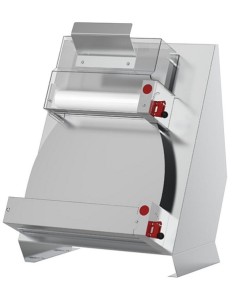 Stendipizza Rulli Paralleli e Pedale - Diametro Pizza 30-43cm - RM45TA