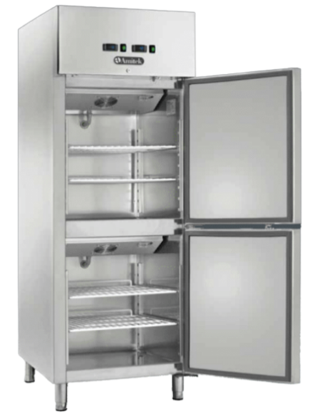 Frigo Congelatore Verticale Acciaio Inox GN2 / 1 - AK600DTV