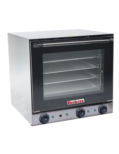 Forno Elettrico a Convezione in Lamiera Galvanizzata con 4 Teglie