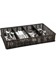 Cesto Porta Posate Rettangolare 2 Pezzi - Cod.104903